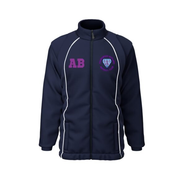 Charnwood Rutland Netball Club Mesh Lined Showerproof Jacket