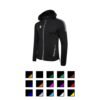 Surridge Dual Zipped Hoodie - Black