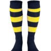 Acerbis Double Football Socks - Black/Yellow