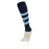Macron Hoops Rugby Socks - Navy/Sky