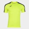 Joma Academy III Football Shirt - Short Sleeve - Fluo Yellow/Black