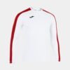 Joma Academy III Football Shirt - Long Sleeve - White/Red